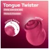 Satisfyer Tongue Twister - vibrator za klitoris s rotirajućim jezikom - silikon