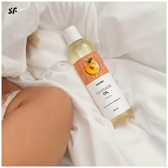Satisfyer - masažno ulje - breskva (250ml)