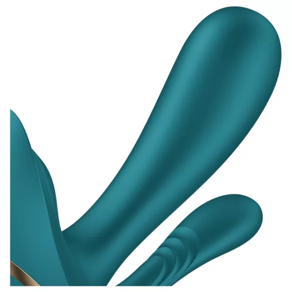 Satisfyer Top Secret+ - nosivi vibrator s 3 kraka - zeleni