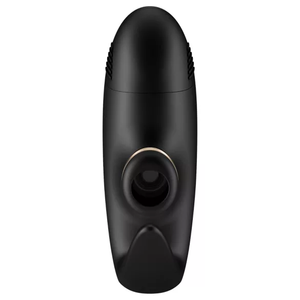 Satisfyer Pro 4 Couples - vibrator za parove s pulsirajućim zrakom - crni