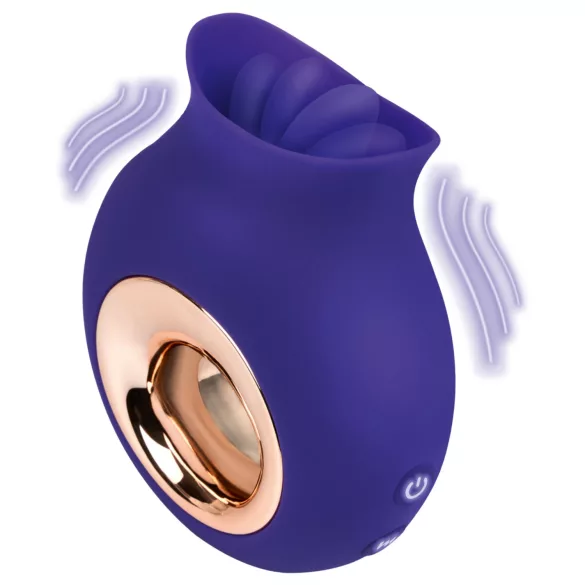 EIS - vibrator za lizanje - ljubičasta