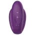 Mrow - vibrator za parove, vodootporan, 3 motora, punjivi, ljubičasti
