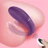 Mrow - vibrator za parove, vodootporan, 3 motora, punjivi, ljubičasti