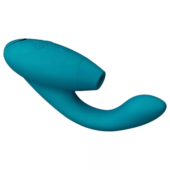 Womanizer Duo 2 - vibrator za G-točku i klitoris - zeleni