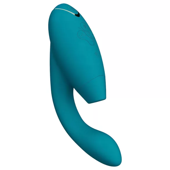 Womanizer Duo 2 - vibrator za G-točku i klitoris - zeleni
