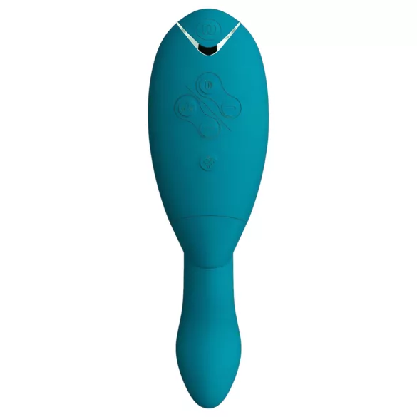 Womanizer Duo 2 - vibrator za G-točku i klitoris - zeleni