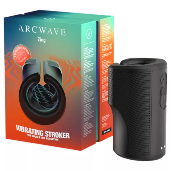 Arcwave Zing - 2 motorski masturbator (crna)