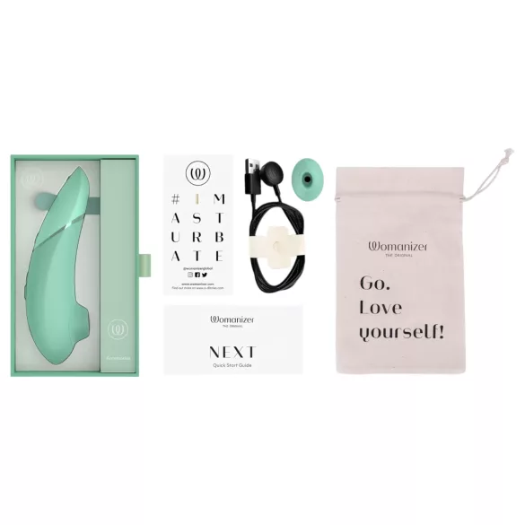 Womanizer Next - akumulatorski stimulator klitorisa s valovima zraka (kadulja)