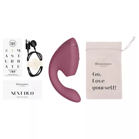 Womanizer - vibrator za G-točku i klitoris - 2u1 - rozi