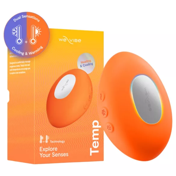 We-Vibe Temp - hladno-topli vibrator za klitoris (narančasti)