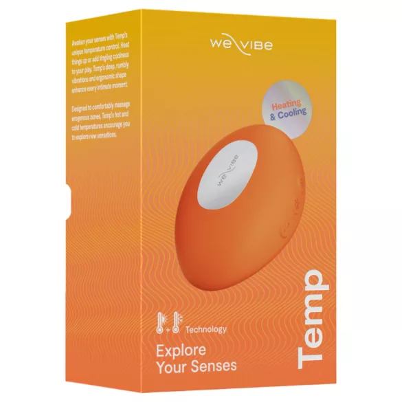 We-Vibe Temp - hladno-topli vibrator za klitoris (narančasti)