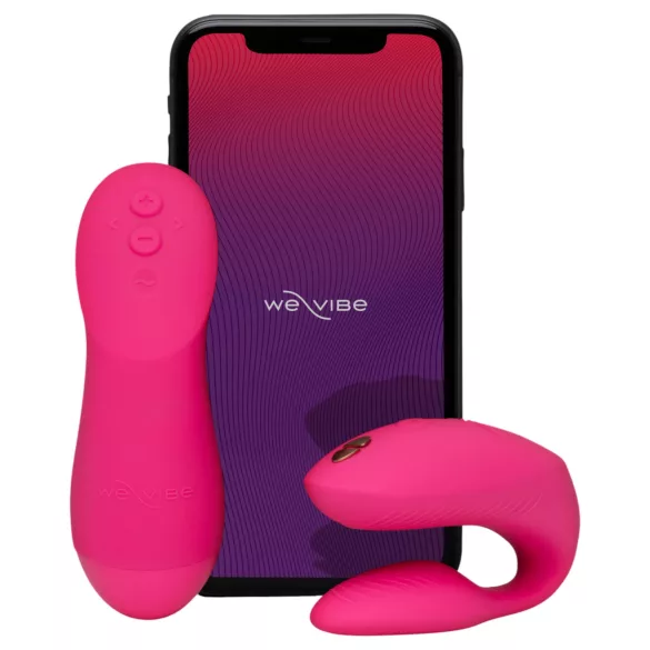 We-Vibe Chorus Pro - vibrator za parove s aplikacijom i daljinskim upravljačem (pink)