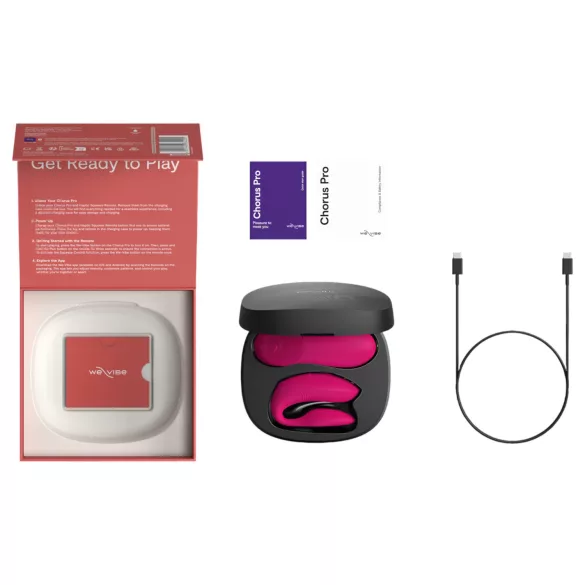 We-Vibe Chorus Pro - vibrator za parove s aplikacijom i daljinskim upravljačem (pink)