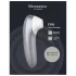 Womanizer Pro - stimulator klitorisa s valovima zraka (sivi)