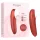 Womanizer Pro - stimulator klitorisa s valovima zraka (crveni)