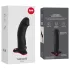 Fun Factory The Boss Stub - dildo s vakuumskom čašicom (crni)