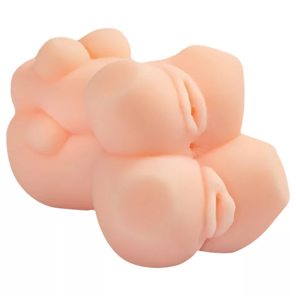 TAMASHII Mother and Daughter - hentai dvostruki umjetni vagina masturbator (prirodna boja)