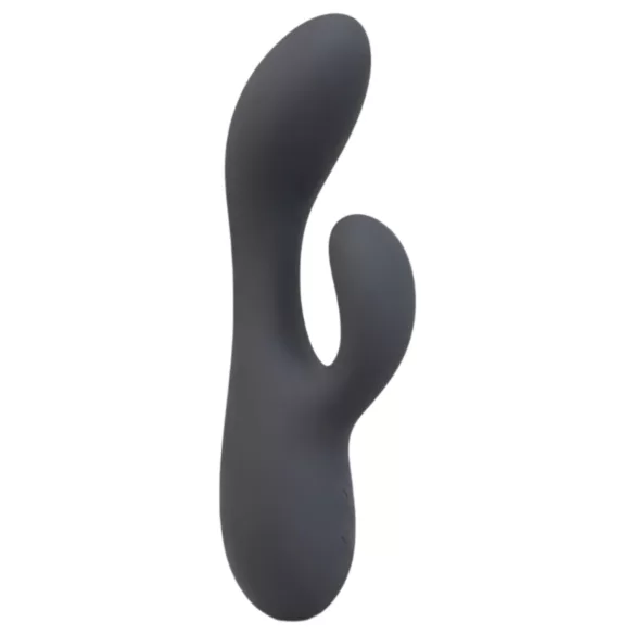 le Wand Soft Rabbit - vibrator sa 2 motora s nastavkom za klitoris - crni