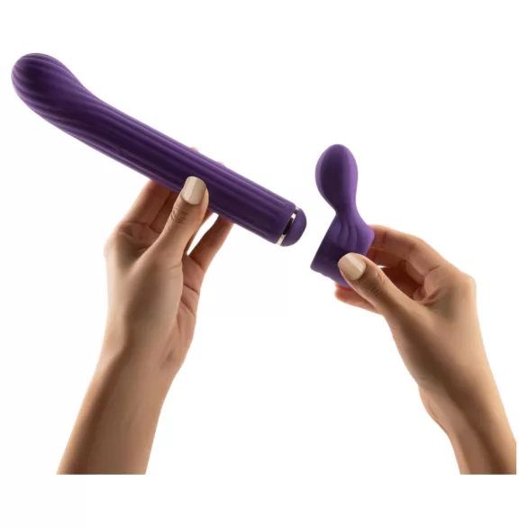 Magic Stick S1 - multifunkcionalni vibrator - ljubičasta