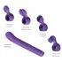 Magic Stick S1 - multifunkcionalni vibrator - ljubičasta