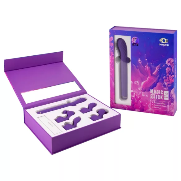 Magic Stick S1 - multifunkcionalni vibrator - ljubičasta