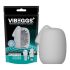 VIBEGGS Naughty Nubs - vibracijsko jaje masturbator (bijelo)