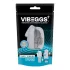 VIBEGGS Twisty Tongues - vibracijsko jaje masturbator - bijela