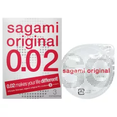 Sagami Original 0,02 - kondom - 55mm - 3 komada
