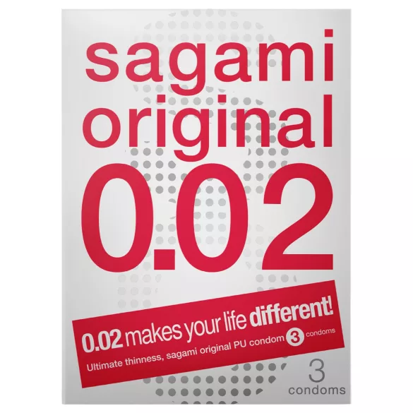 Sagami Original 0,02 - kondom - 55mm - 3 komada