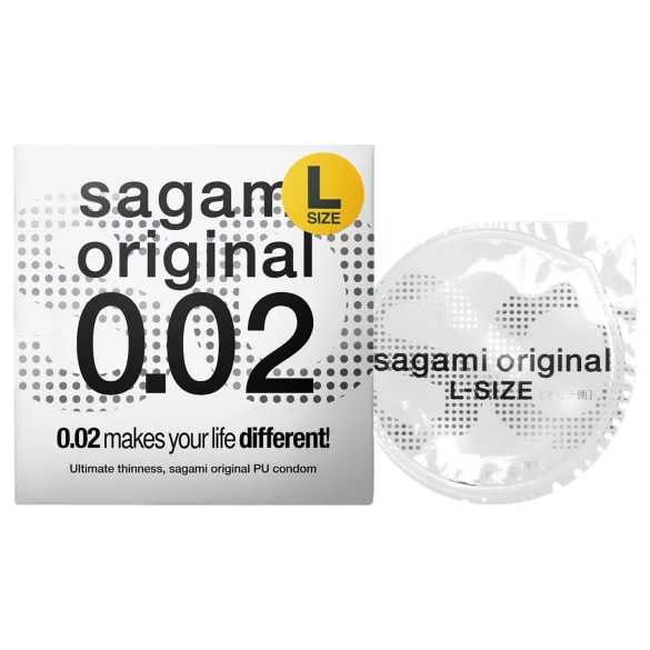 Sagami Original 0,02 L - kondom - 58mm - 1 komad