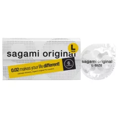 Sagami Original 0.02 L - kondomi - 58mm - 6 komada