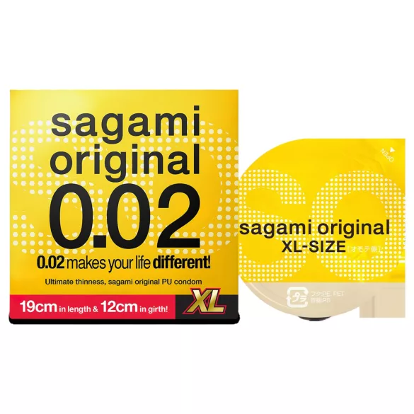 Sagami Original 0,02 XL - kondom - 61 mm - 1 komad