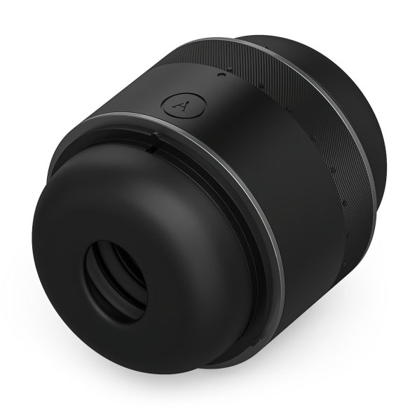 Arcwave Voy - muški masturbator s pritezanjem i rotacijom - crni