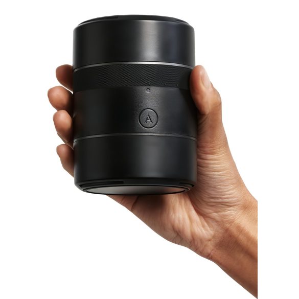 Arcwave Voy - muški masturbator s pritezanjem i rotacijom - crni