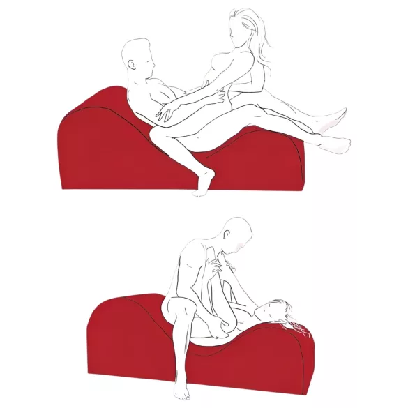 Liberator Esse Lounger - tantra fotelja na preklapanje - crna