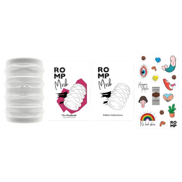 ROMP Mosh - fleksibilni muški masturbator - proziran