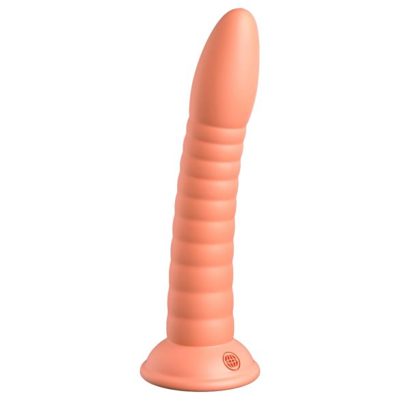 Dillio Wild Thing - rebrasti dildo (19cm) - narančasta