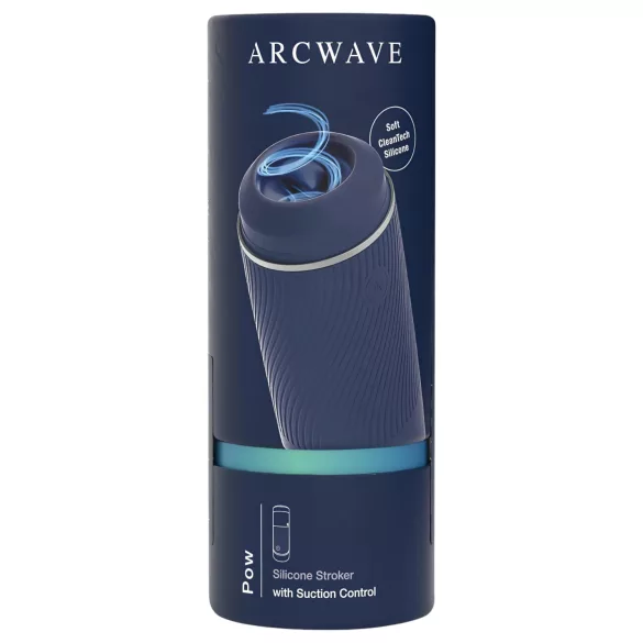 Arcwave Pow - muški masturbator s vakuumom - plava