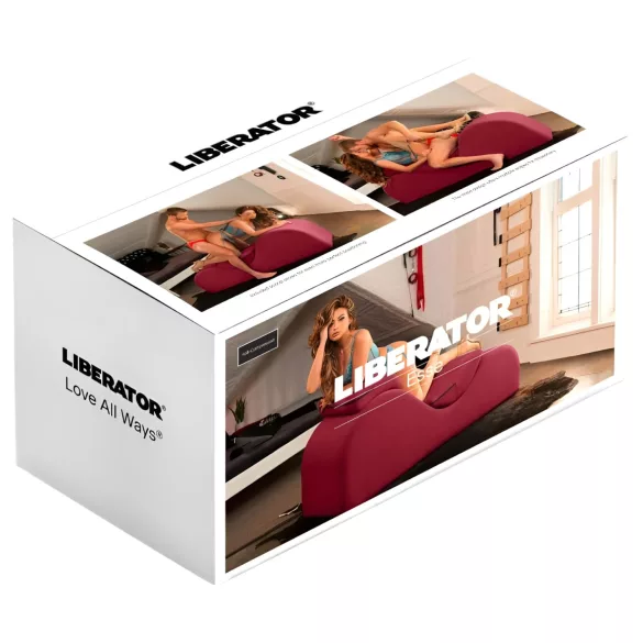 Liberator Esse Lounger - tantra fotelja na 3 dijela - crvena