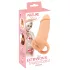 Nature Skin - penis navlaka i umjetna vagina - 18 cm - natur