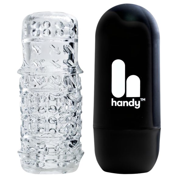 The Handy - masturbator s rukavcem TrueGrip Gen 2 - proziran