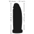 realistixxx Real Giant - giga dildo - 30 cm (crni)