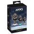 Anos - metalni analni plug set