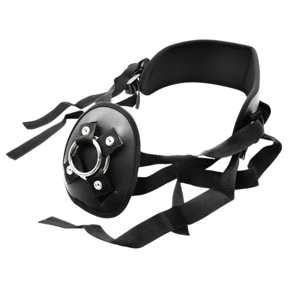 You2Toys - set za vezivanje s dildo remenom - crna