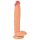 Realistixxx Pravi Div - ekstra veliki dildo s testisima (prirodni)