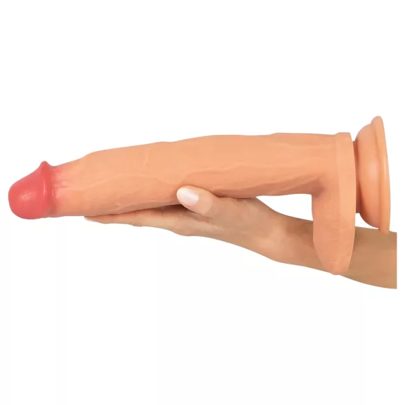 Realistixxx Real Giant - veliki dildo s testisima - natur