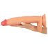 Realistixxx Pravi Div - ekstra veliki dildo s testisima (prirodni)