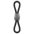 Rebel Cock Strap - podesiva dupla silikonska penis-petlja (87 g)