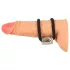 Rebel Cock Strap - podesiva dupla silikonska penis-petlja (87 g)
