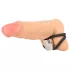 Rebel Cock Strap - podesiva dupla silikonska penis-petlja (87 g)